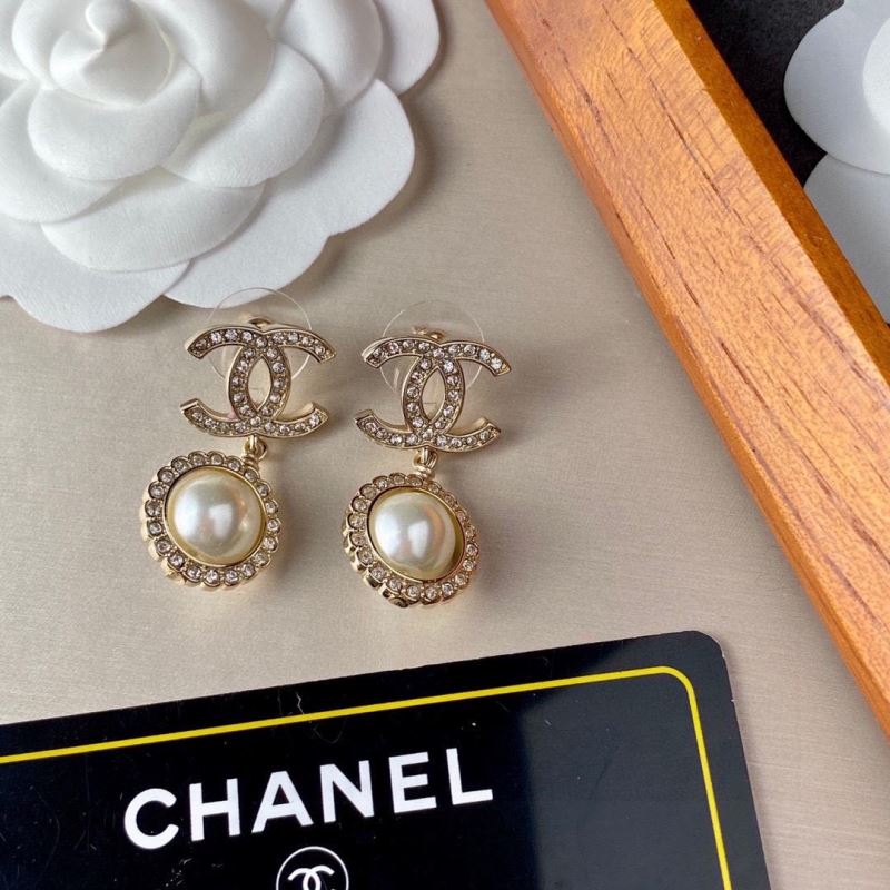Ch*el earrings